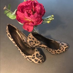 Liz Claiborne Animal Print Heels, Size 6
